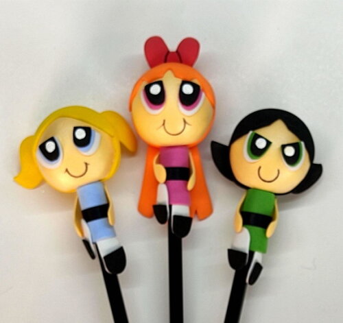 Meninas Super Poderosas Ponteiras de Lápis