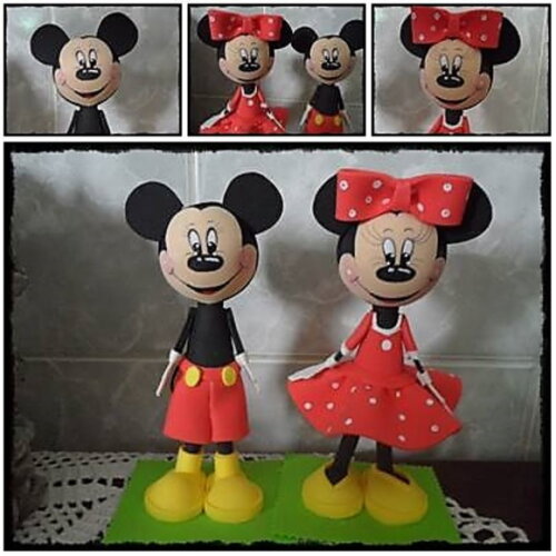 Mickey e Minnie * Vendidos separadamente