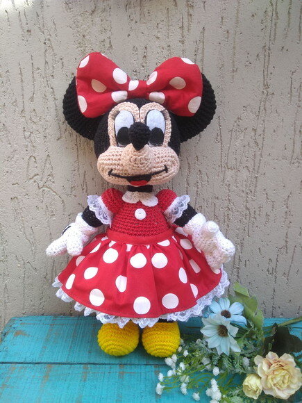 Minnie De Crochê * Amigurumi