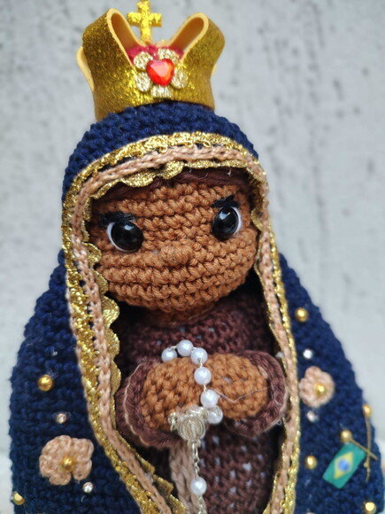 Nossa Senhora Aparecida Amigurumi