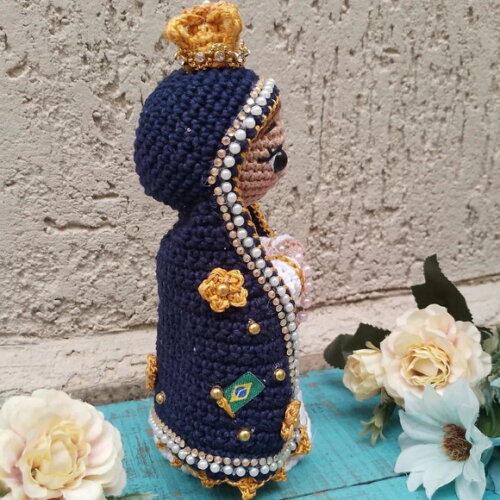 Nossa Senhora Aparecida Amigurumi