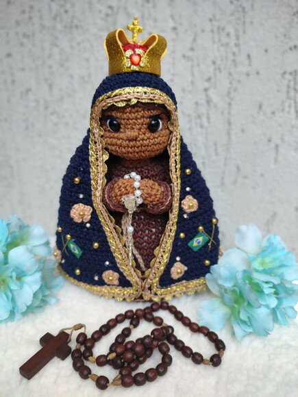 Nossa Senhora Aparecida Amigurumi