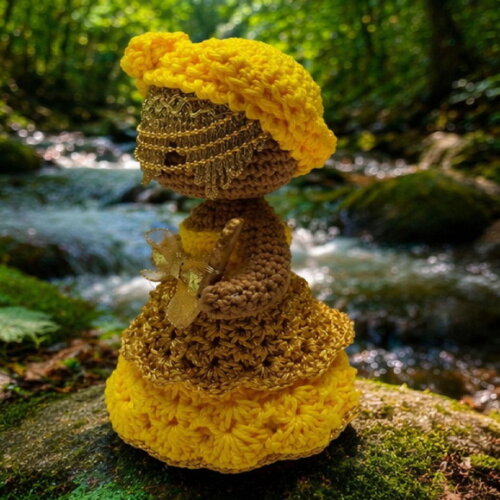 Oxum Em Amigurumi