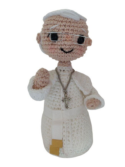 Papa em Amigurumi