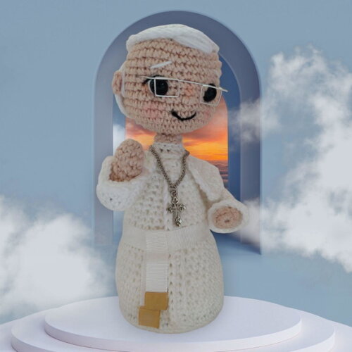 Papa em Amigurumi