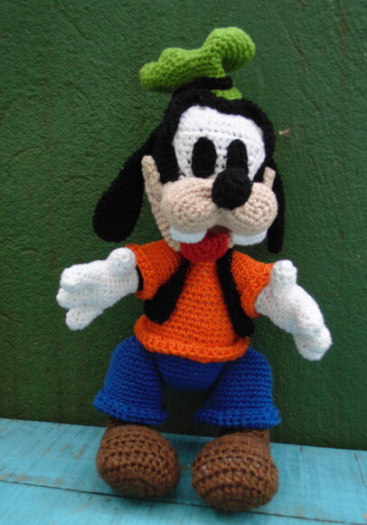 Pateta de crochê * Amigurumi