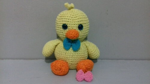 Patinho de crochê * Amigurumi