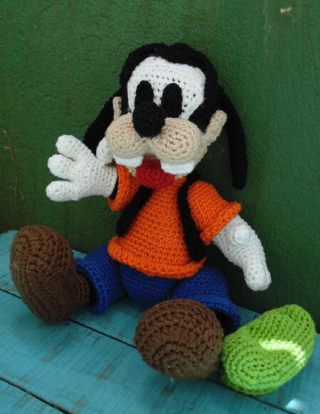 Pateta de crochê * Amigurumi