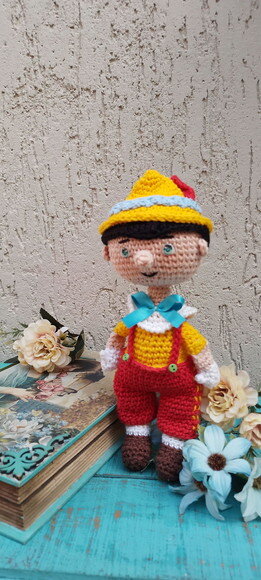 Pinóquio Em Amigurumi