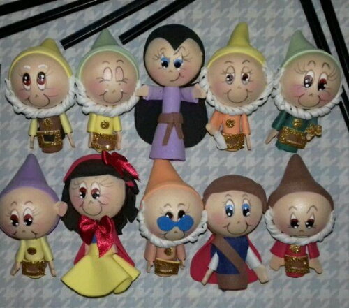 Ponteira de lápis Branca de Neve