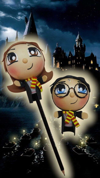 Ponteiras de Lápis Harry Potter