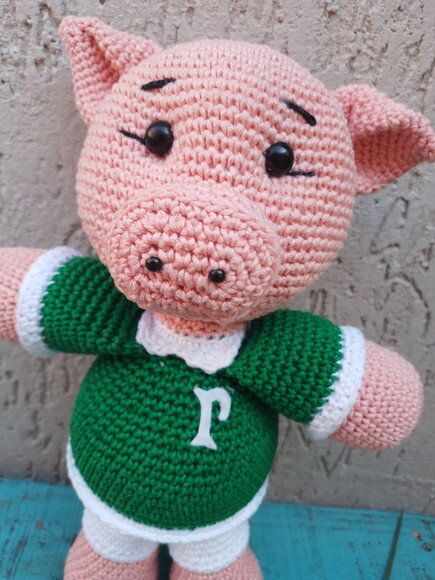 Porquinho Palmerense em Amigurumi * Vendidos Separadamente