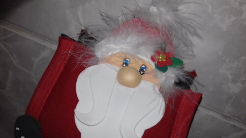 Porta papel higienico papai Noel