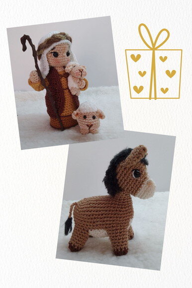 Presépio em Amigurumi