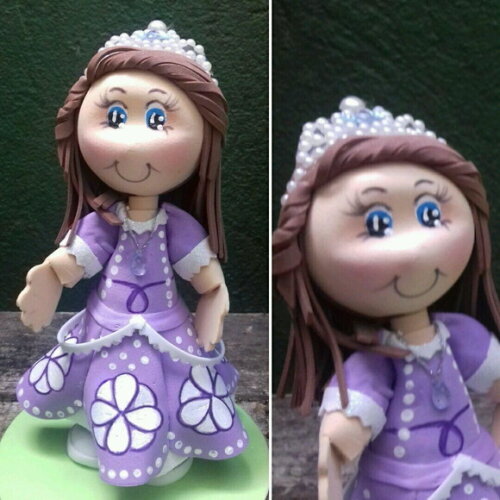 Princesa Sofia Conjunto c/ 3 personagens