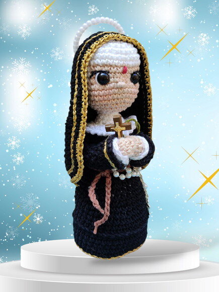 Santa Rita De Cássia Amigurumi