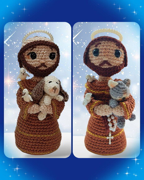 São Francisco de Assis Amigurumi