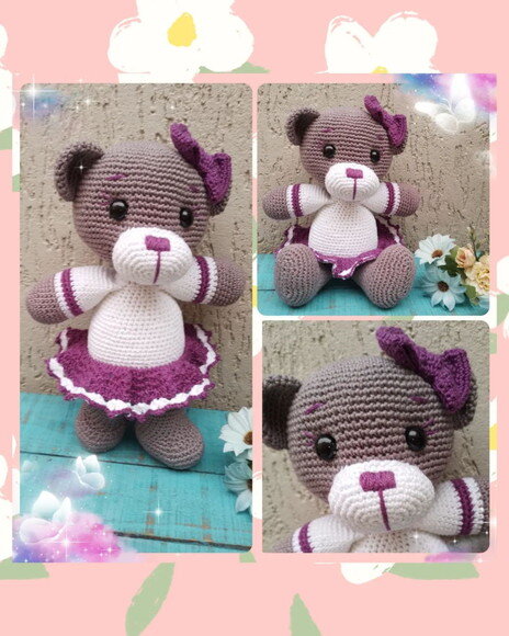 Ursinho em Amigurumi