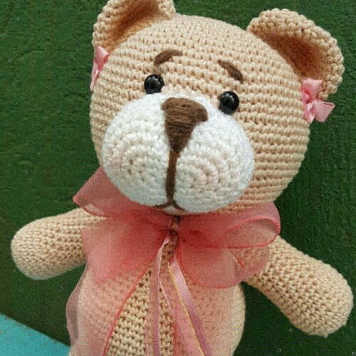 Urso de crochê * Amigurumi