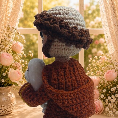 São Francisco de Assis em Amigurumi
