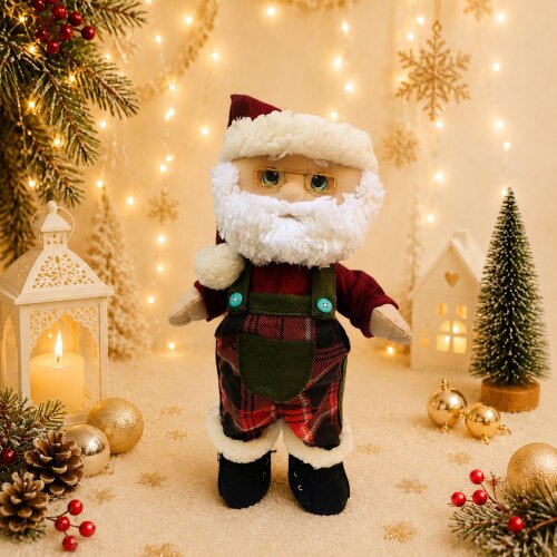 Papai Noel em tecido