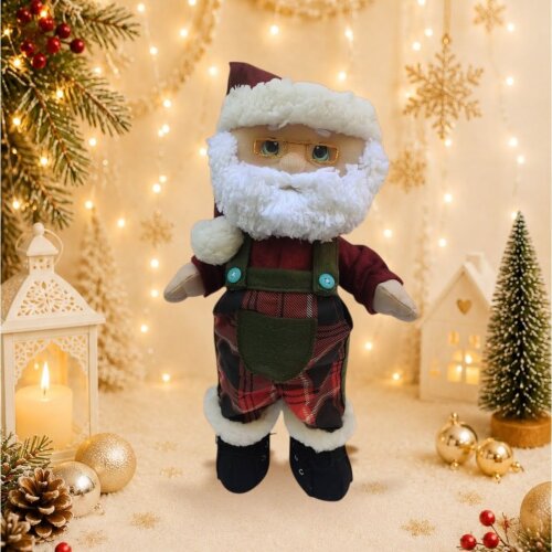 Papai Noel em tecido