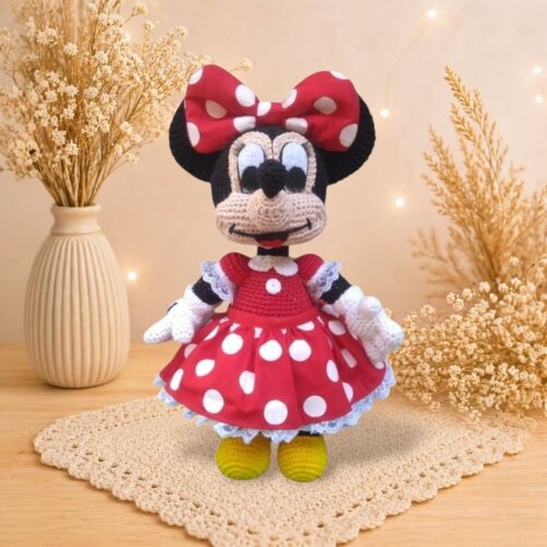 Minnie De Crochê * Amigurumi