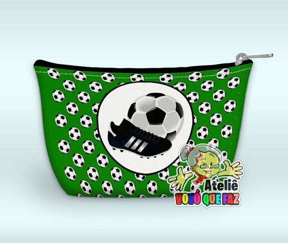 42 Necessaires Personalizada Futebol