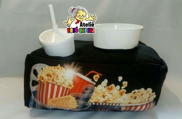 5 Almofada Kit Cinema Personalizado