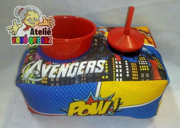 Almofada Kit Cinema Personalizado Avengers