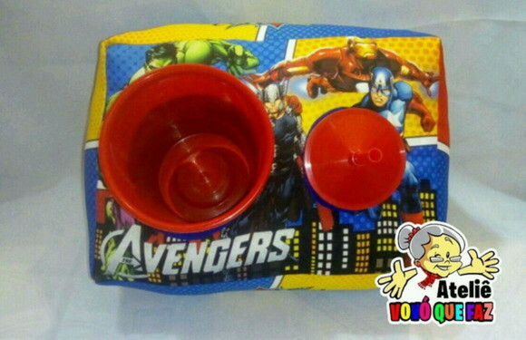 Almofada Kit Cinema Personalizado Avengers