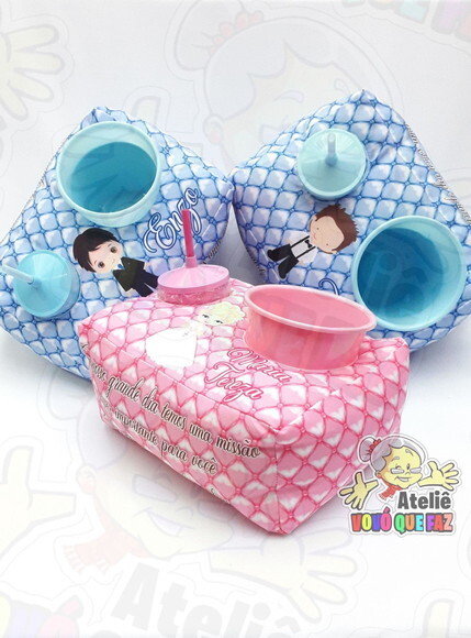 Almofada Kit Cinema Personalizado Dama ou Pajem
