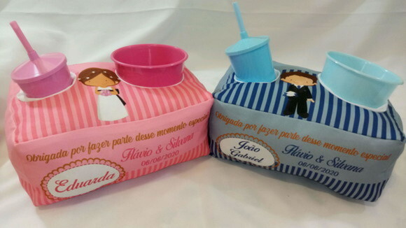 Almofada Kit Cinema Personalizado Dama ou Pajem