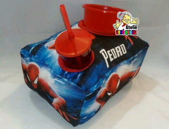 Almofada Kit Cinema Personalizado Homem Aranha