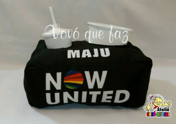 Almofada Kit Cinema Personalizado Now United United