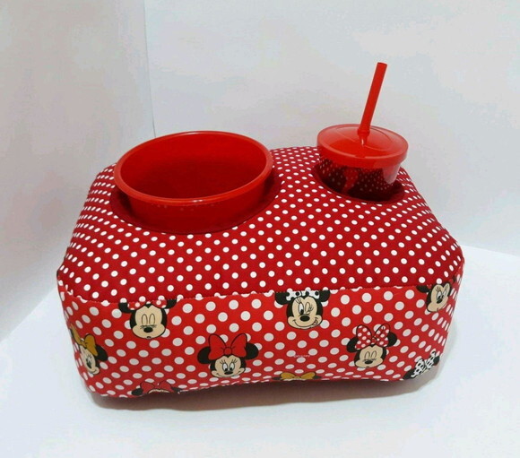 Almofada Porta Pipoca Minnie Vermelha