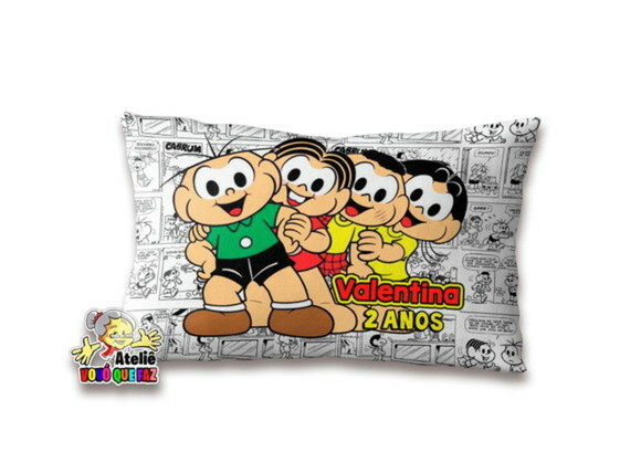 Almofada Personalizada Mônica e Amigos