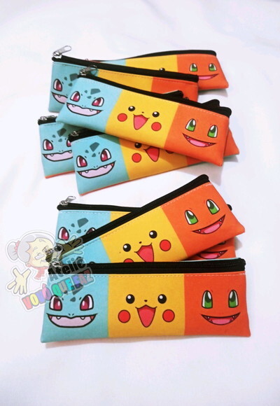 Estojo Slim Personalizado Pokémon Tam: 19x7