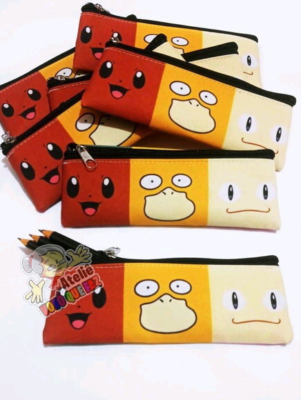Estojo Slim Personalizado Pokémon Tam: 19x7