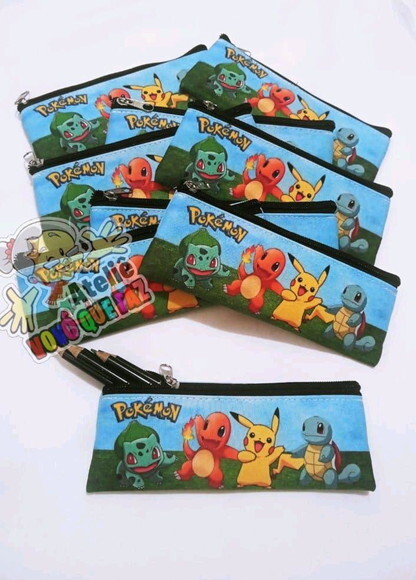 Estojo Slim Personalizado Pokémon Tam: 19x7