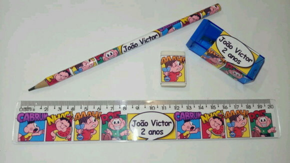 Kit Personalizado Turma da Mônica