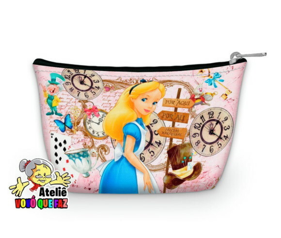 Necessaire Personalizada Alice no País das Maravilhas