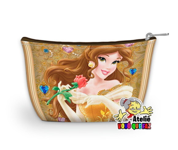 Necessaire Personalizada Bela e a Fera