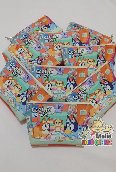 Necessaire Personalizada Bluey