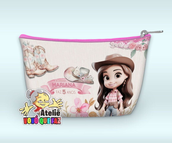 Necessaire Personalizada Boiadeira (temos Outros Modelos).