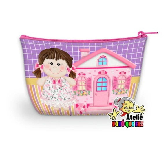 Necessaire Personalizada Boneca de Pano