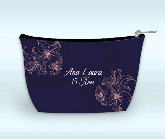 Necessaire Personalizada Debutantes/ 15 Anos ( Faço Outros )