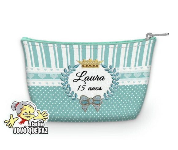 Necessaire Personalizada Debutantes/ 15 Anos ( Faço Outros )