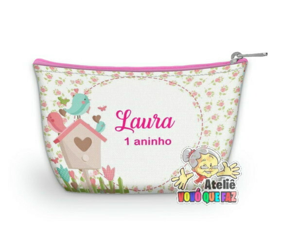 Necessaire Personalizada Jardim Encantado
