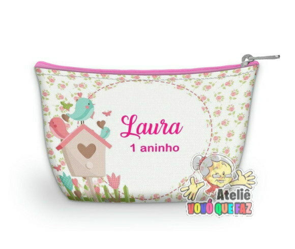 Necessaire Personalizada Jardim Encantado